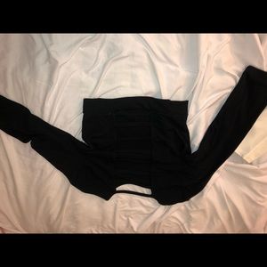 Long sleeve crop top